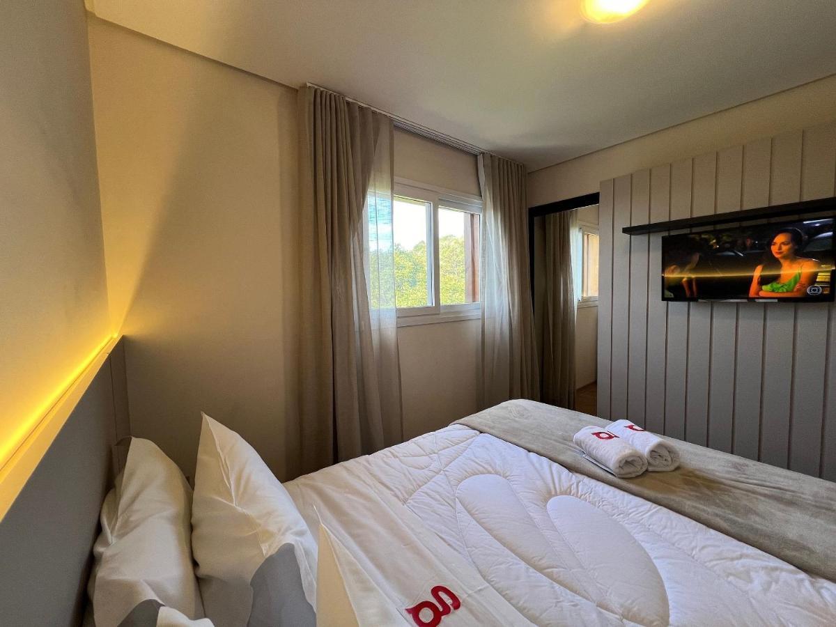 Vista 161 Apto Em Gramado Com Vista Espetacular Экстерьер фото