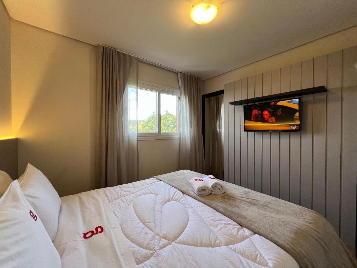 Vista 161 Apto Em Gramado Com Vista Espetacular Экстерьер фото